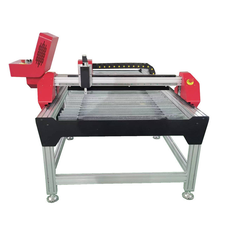 Huayuan বা Misnco 100a/120a/200a উৎস সহ মেটাল উড সিএনসি প্লাজমা কাটিং টেবিল