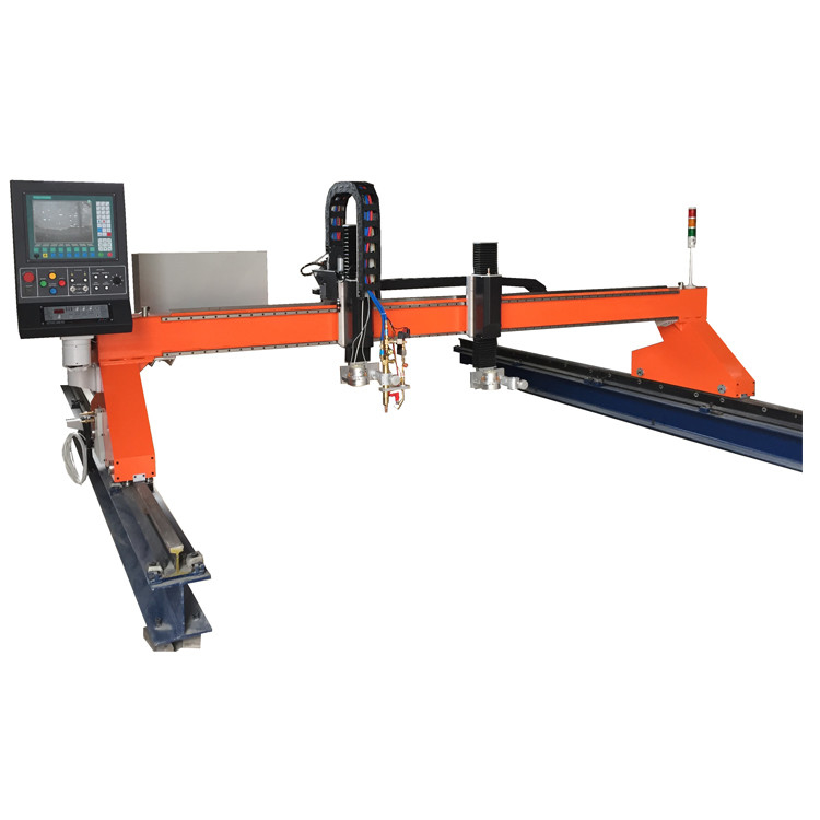 120A 1000W মাল্টি টর্চ গ্যাস কাটিং মেশিন SNR CNC শীট মেটাল প্লাজমা কাটার
